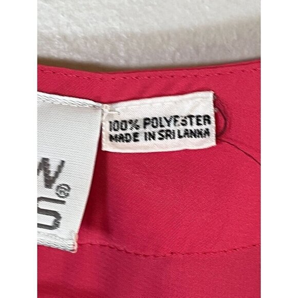 Vintage Festive Top 16 Pink Retro Holiday Feminine 70s Classic Preppy Resort - Picture 10 of 13